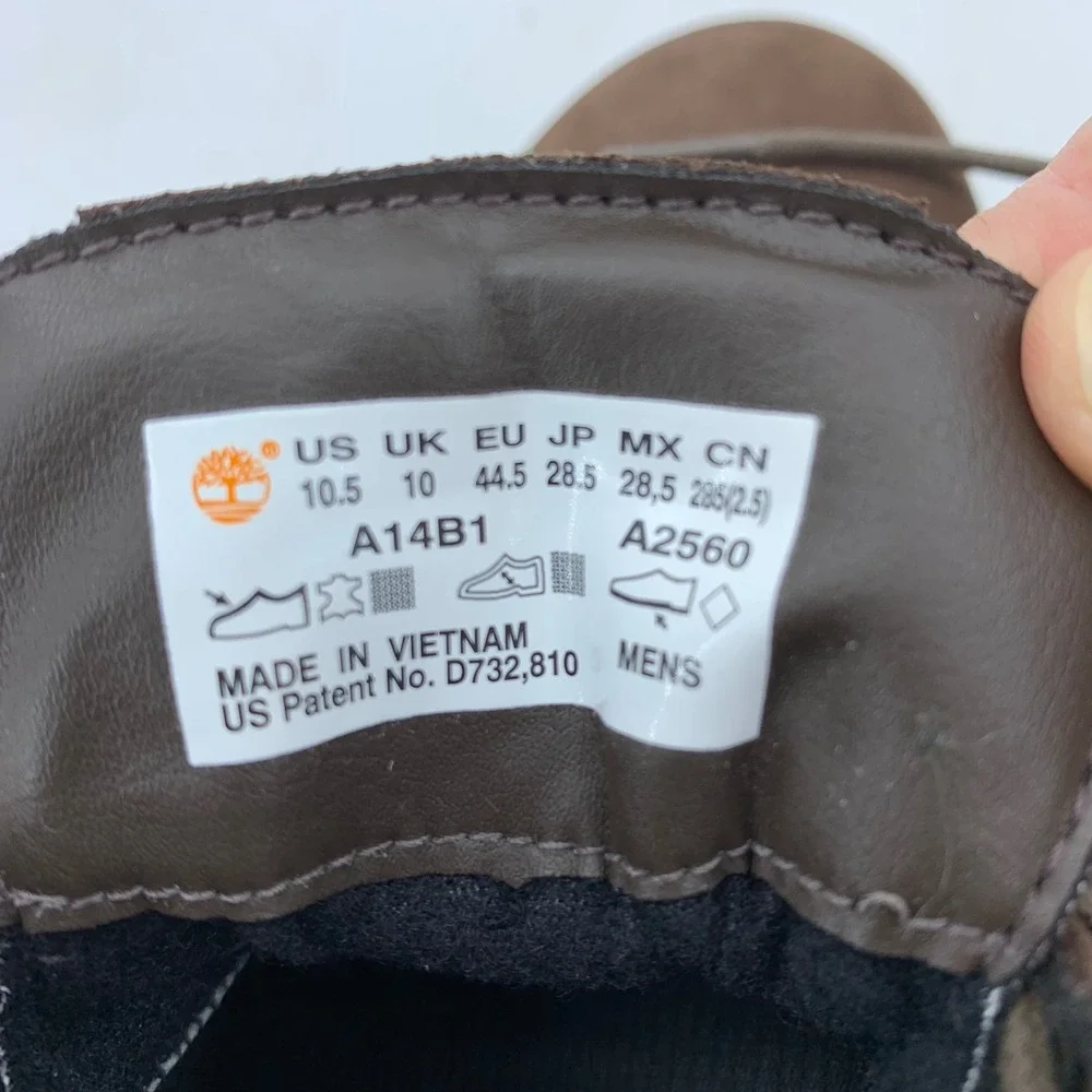 Timberland Mens A14B1 Gore-Tex Waterproof SensorFlex Brown Leather Oxfords 10.5